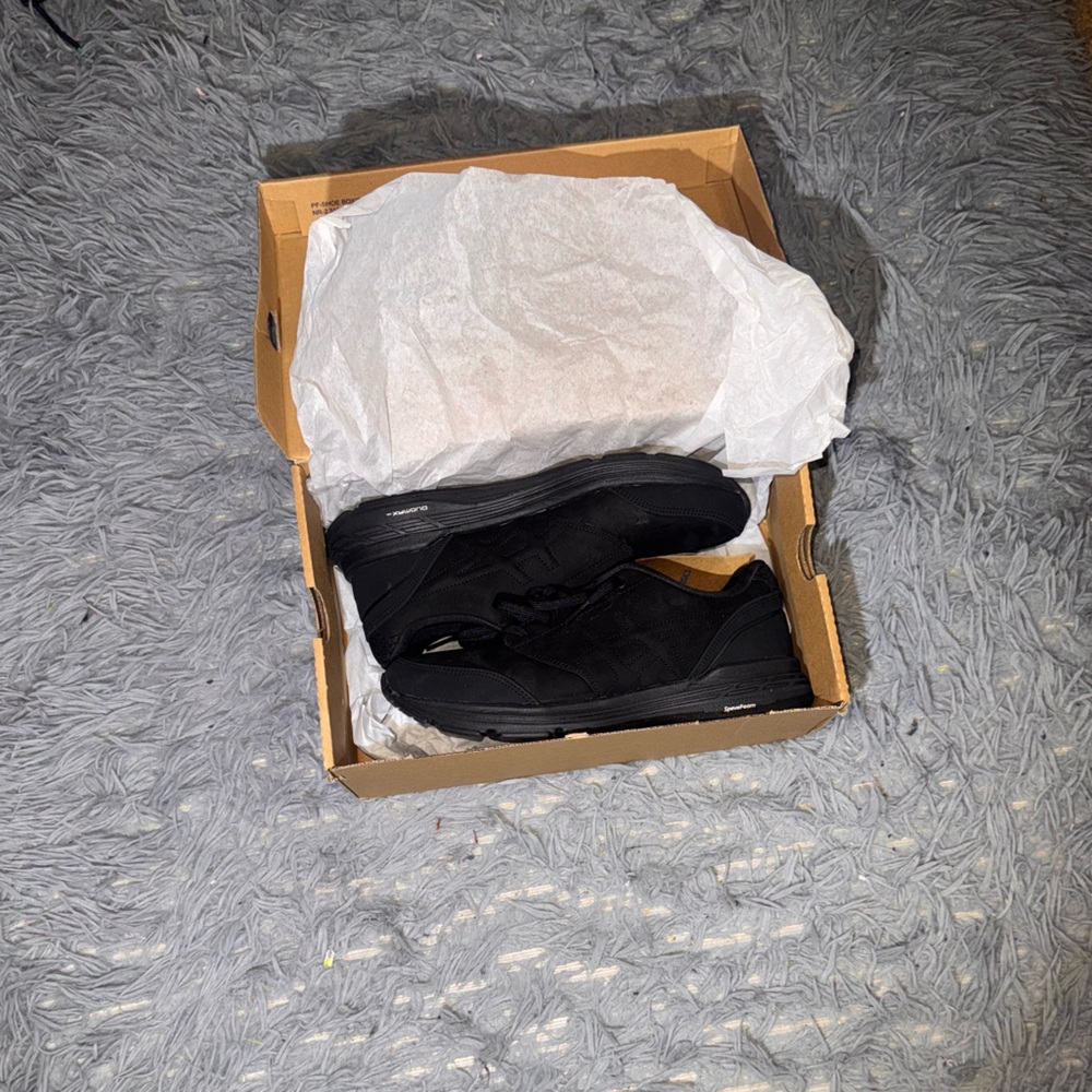 Asics Black Athletic Shoes
